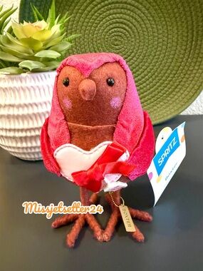 NWT Boxter Target Featherly Friends Spritz Valentine’s Day 2026 Collectible Bird